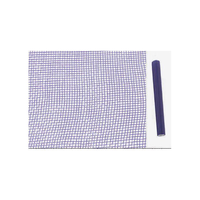 Rotolo rete blu scuro pz.1, DECOFLOWERS CM.55 X 9.1 MT main product photo