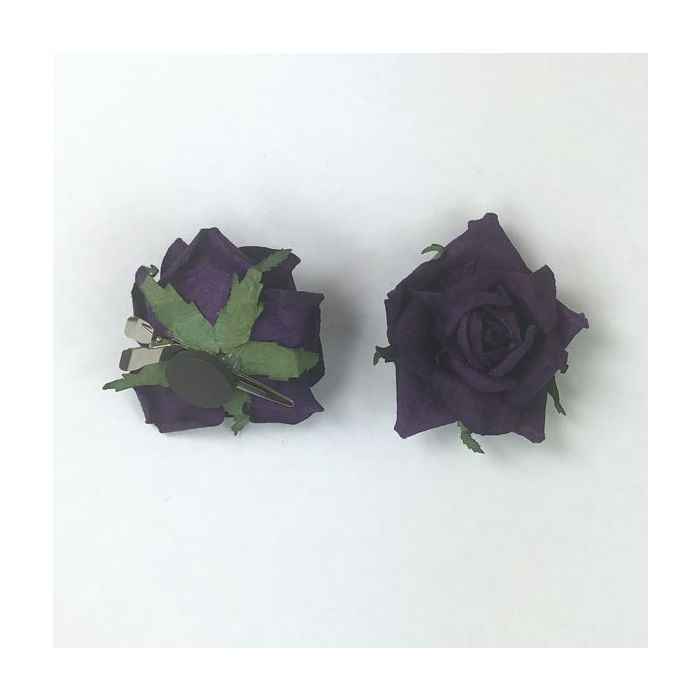 Rose carta viola clip magnete pz.2, CM.5 main product photo