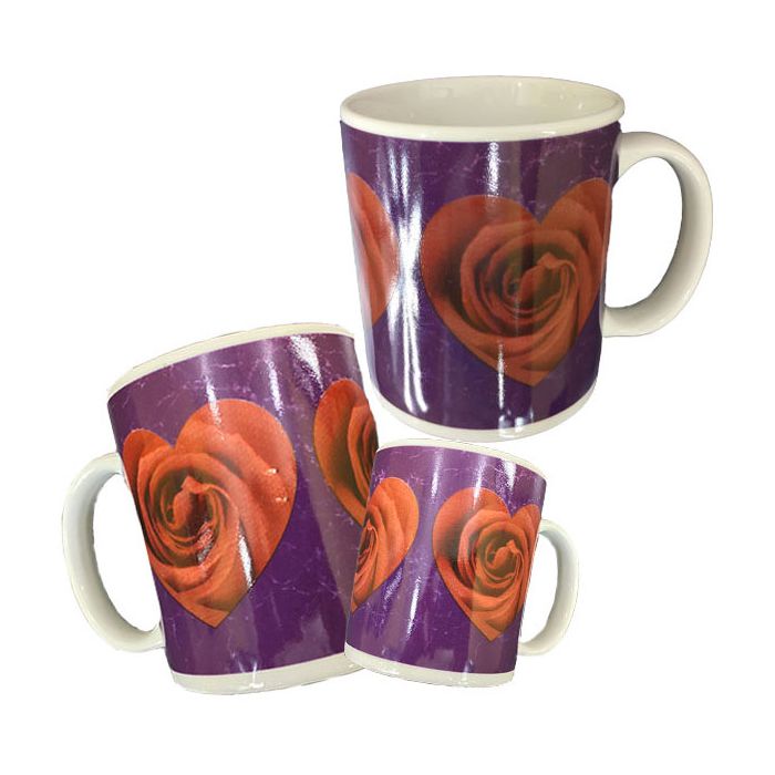Tazza rose rosse pz.1, DIAM.CM.8 H.CM.9.5 main product photo
