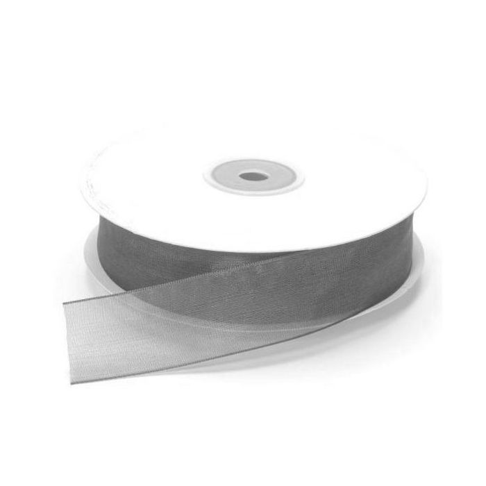 Nastro organza argento pz.1, MM.50 X 20 MT main product photo
