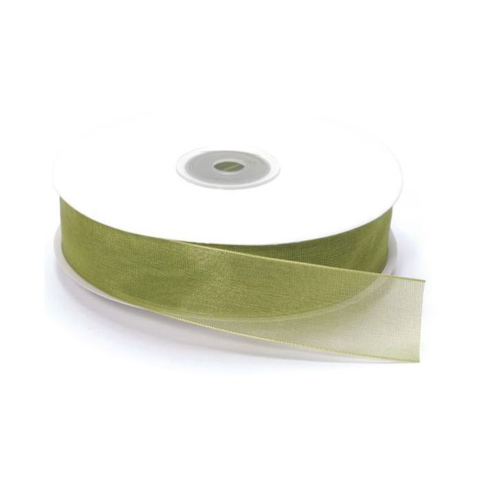 Nastro organza verde chiaro pz.1, MM.50 X 20 MT main product photo