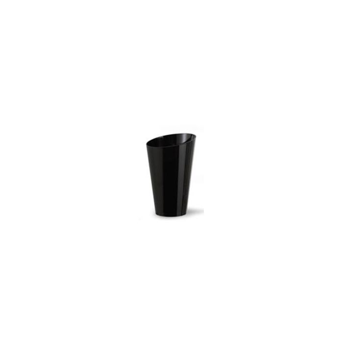 Monoporzione nera cc70 pz. 10 nero diam. 4, 8cm. h. 7, 7cm. main product photo