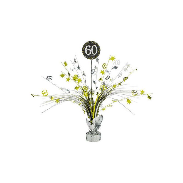 Centrotavola 60° Compleanno Pz.1 Cm.45.7 main product photo
