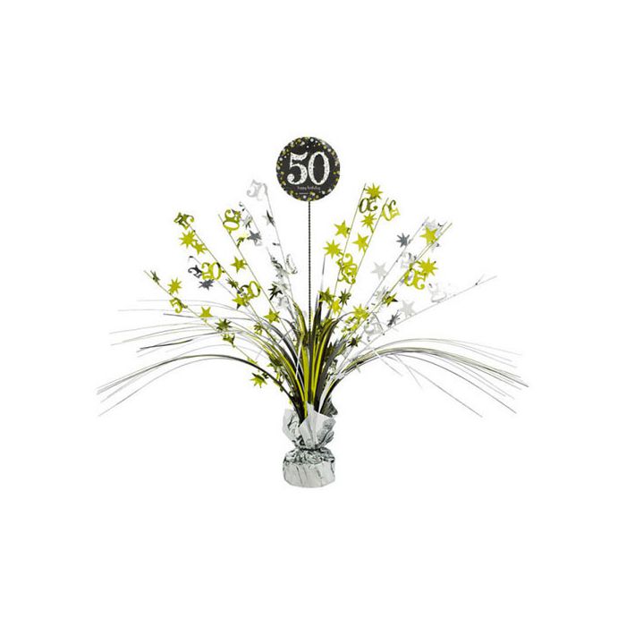 Centrotavola 50° Compleanno Pz.1 Cm.45.7 main product photo