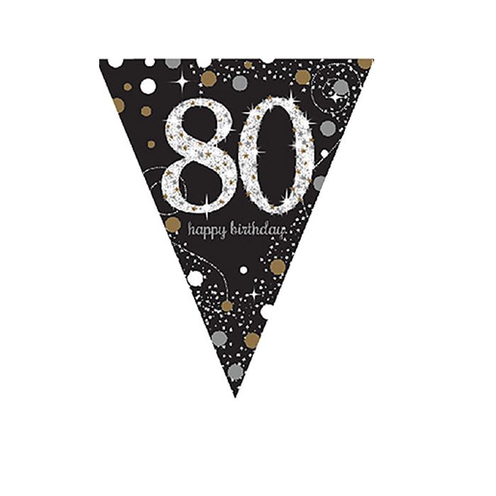 Bandierina 80° Compleanno Pz.1 main product photo