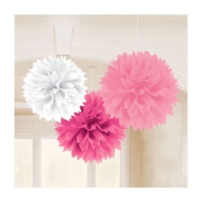 Decorazione Pom Pom Femmina Pz.3 Cm.40.6 main product photo