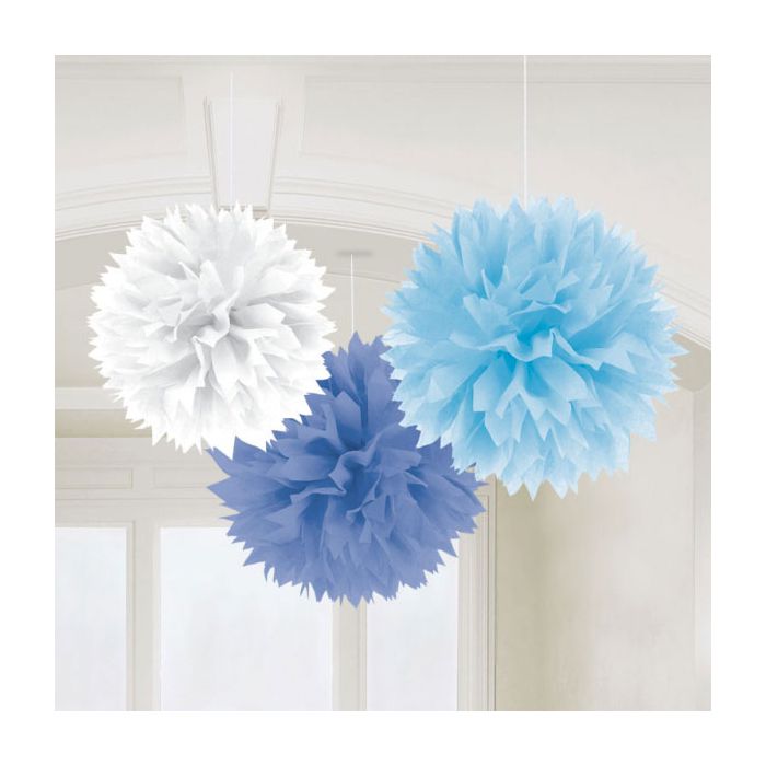 Decorazione Pom Pom Maschio Pz.3 Cm.40.6 main product photo