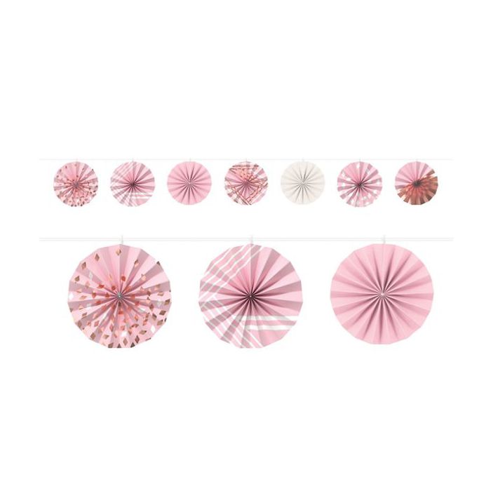 Decorazione Ghirlanda Rose Gold Pz.1 Decorazione Cm.365 main product photo