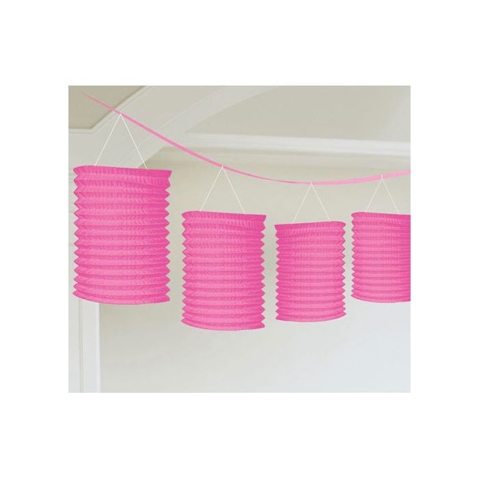 Festone Lanterna Rosa Pz.1 Mt.3.65 main product photo