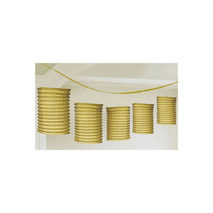 Festone Lanterna Oro Pz.1 Mt.3.65 main product photo