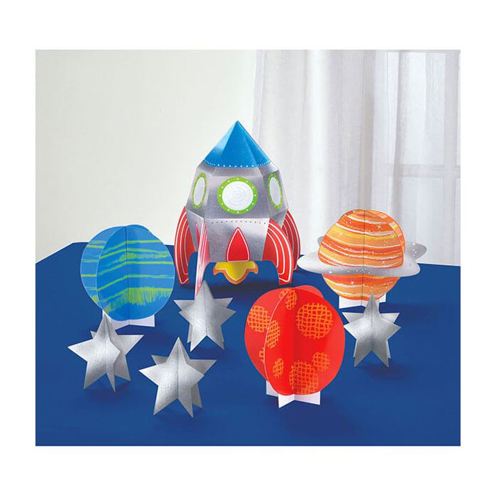 Centrotavola Blast Off Birthday main product photo