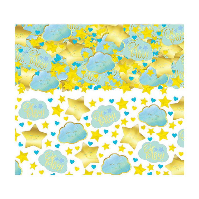 Coriandoli da tavola Oh Baby Boy Pz.1 Foil Gr.70 main product photo