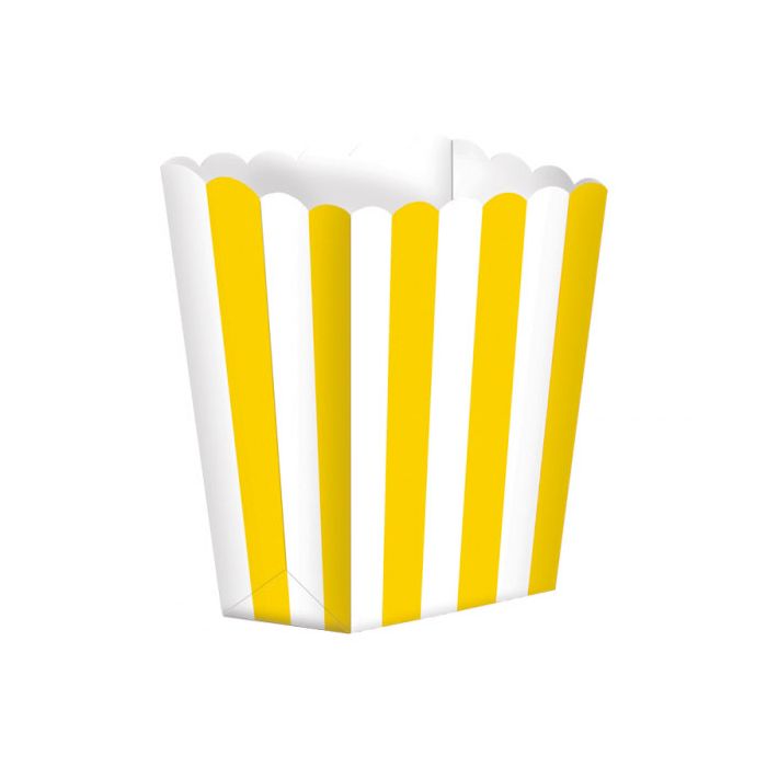 Scatola Pop Corn Gialla Pz.5 Cm.6.3 X Cm.13.4 X Cm.3.8 main product photo