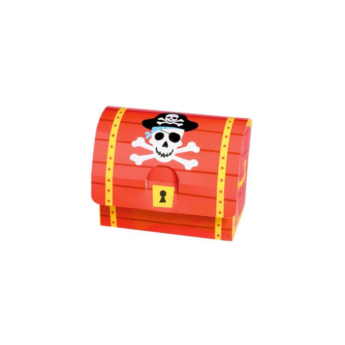 Baule Dei Pirati Pz.8 Cm. H.8.2 X L.10.7 X P.6.3 main product photo