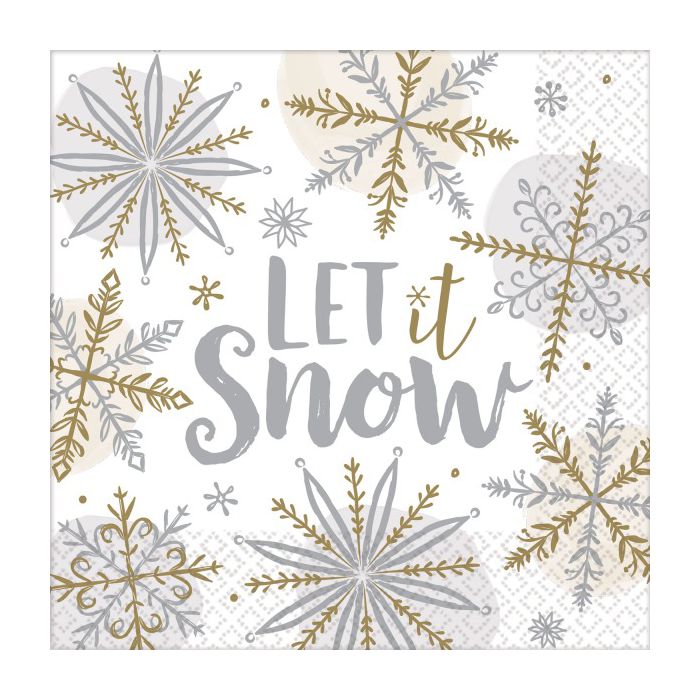 Tovaglioli Let It Snow Pz.16 main product photo