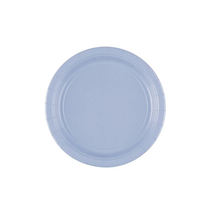 Piattini Azzurri Pastello Pz.8 Cm.17.8 main product photo