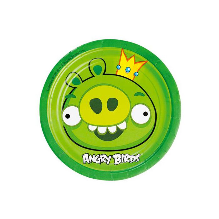 Piattini Angry Birds Pz.8 Cm.18 main product photo