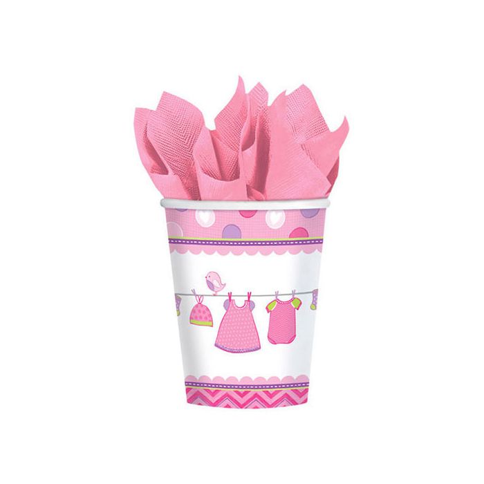 Bicchieri Vestitino Bambina Pz.8 Ml.267 main product photo