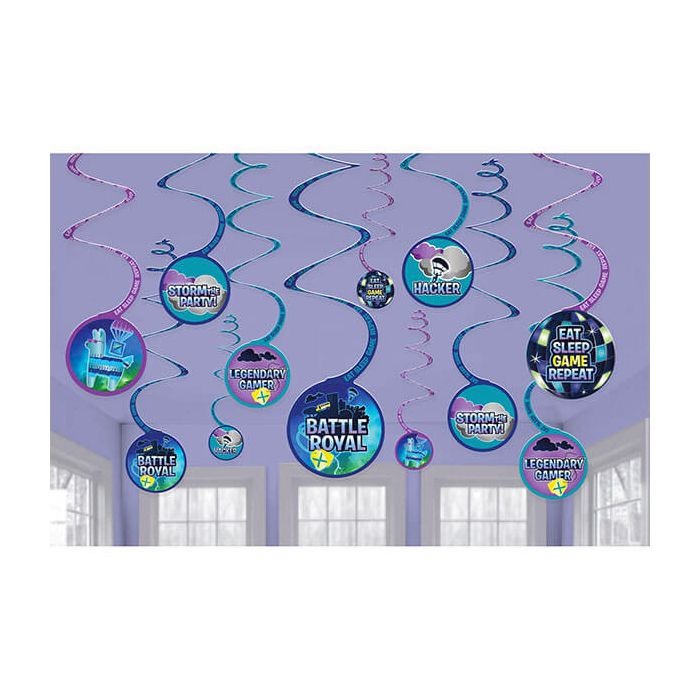 Decorazione Carta Battle Royal Pz.12 Cm.13 main product photo