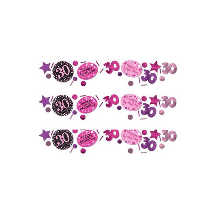 Coriandoli da tavola 30 Compleanno Pink Pz.1 Gr.34 main product photo