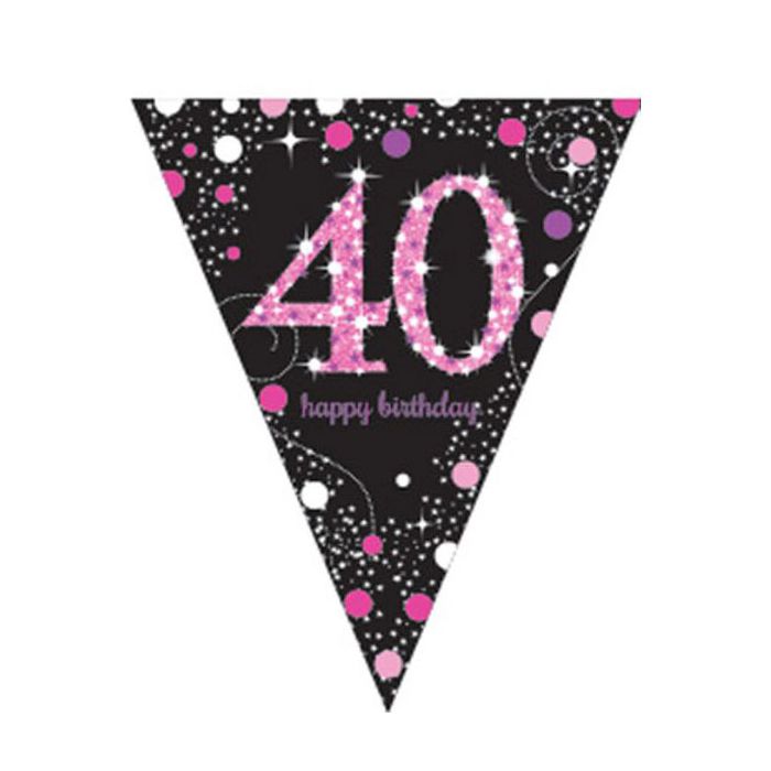 Bandierina 40° Compleanno Pz.1 main product photo