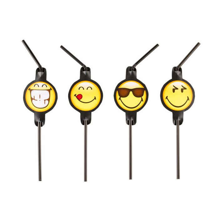 Cannucce Smiley Emoticons Pz.8 main product photo