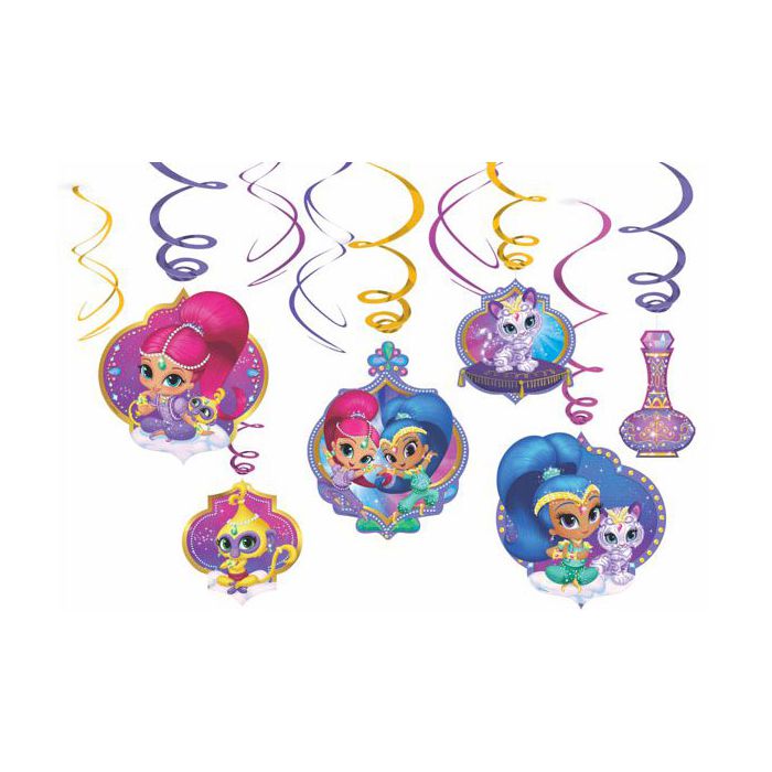 Decorazione Shimmer E Shine Pz.6 Cm.61 main product photo