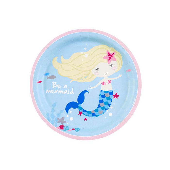 Piattino Be A Mermaid Pz.8 Cm.18 main product photo