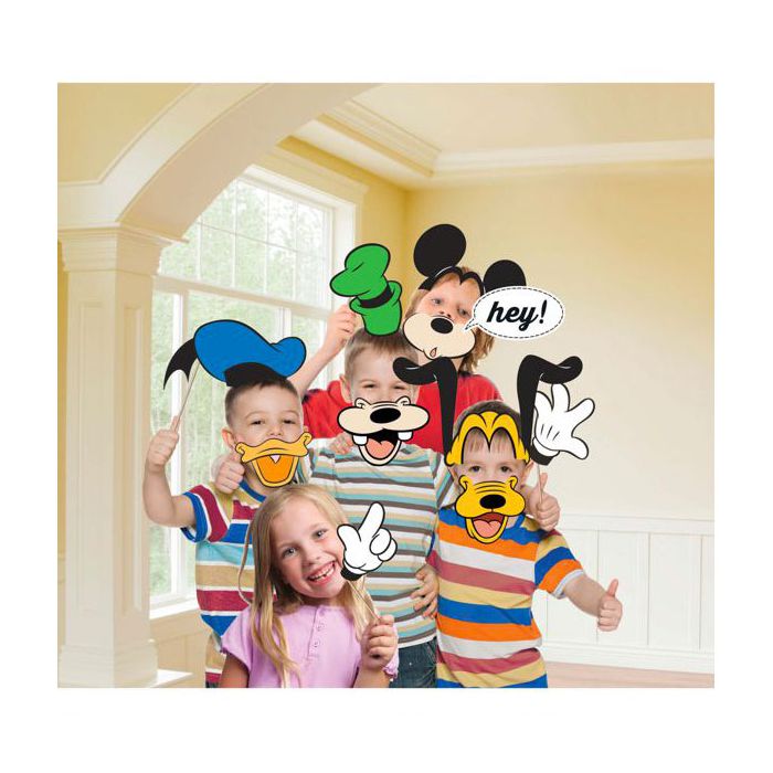 Accessori Di Scena Per Fotografie Pz.12 Photo Boot Kit Mickey Mouse main product photo