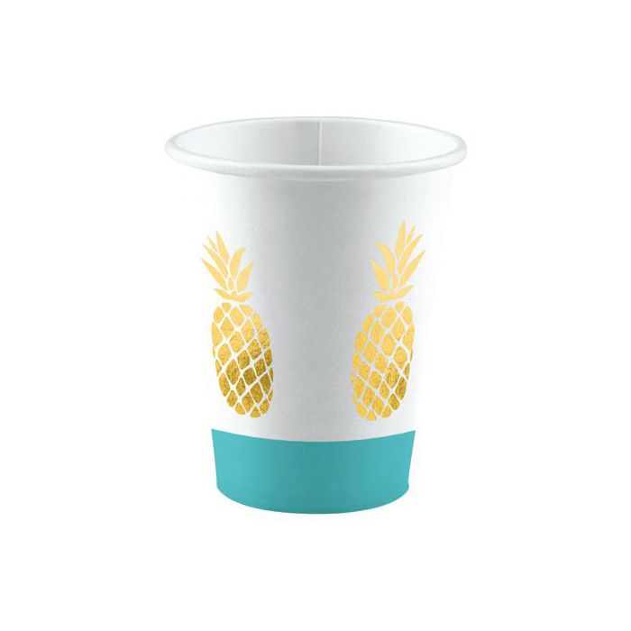 Bicchieri Ananas Pineapple Vibes Pz.8 Ml.250 main product photo