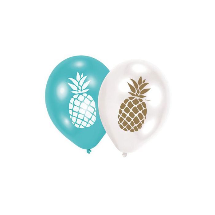 Palloncini Ananas Pineapple Vibes Pz.6 Cm.27.5 main product photo