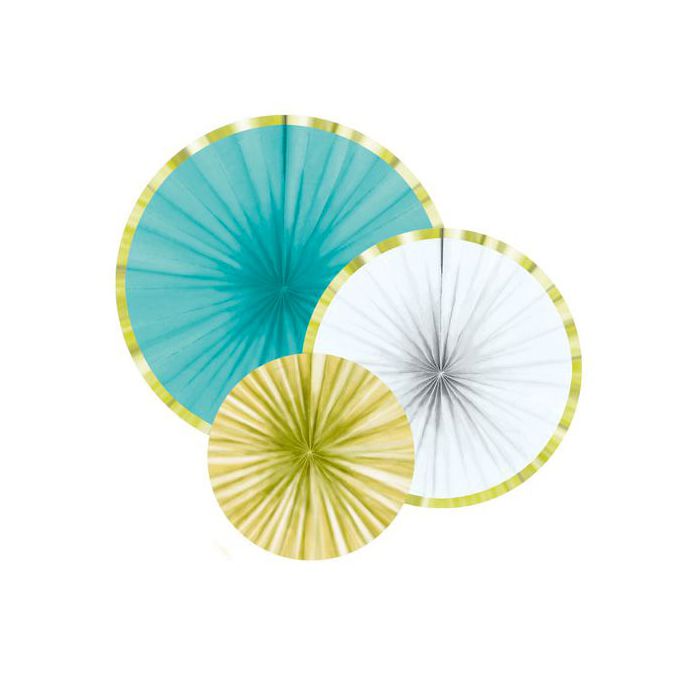 Decorazione Rosone Ananas Pineapple Pz.3 Assortiti main product photo