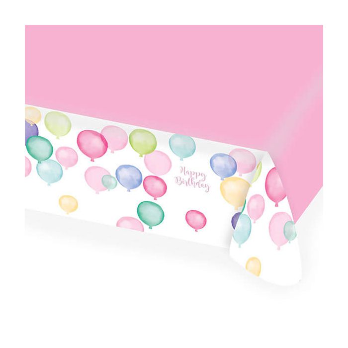 Tovaglia Compleanno Pastello Pz.1 Cm.120x180 Carta main product photo