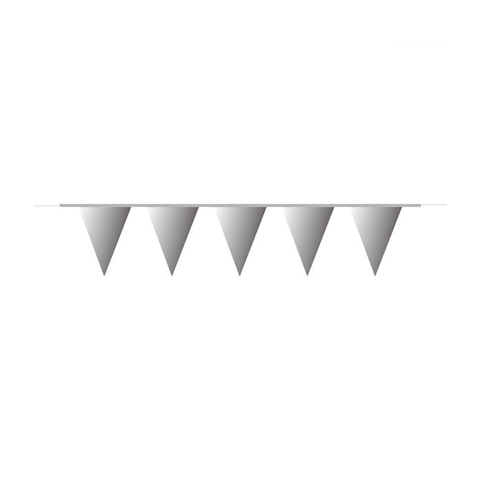 Bandierina Argento Pz.1 Mt.10 X Cm.32 (plastica) main product photo