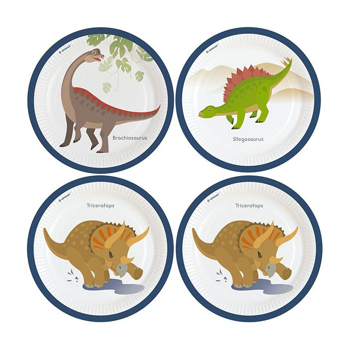 Piatti Dinosauri Pz.8 main product photo