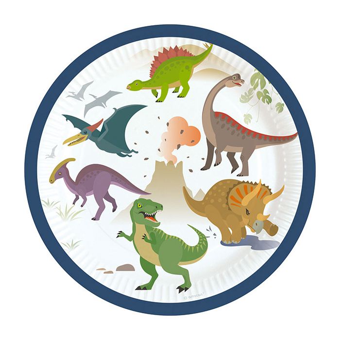 Piattini Dinosauri Pz.8 main product photo