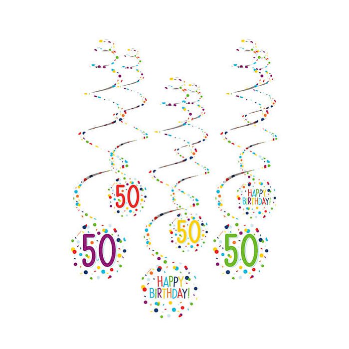 Decorazione Spirale Confetti 50 Pz.6 main product photo