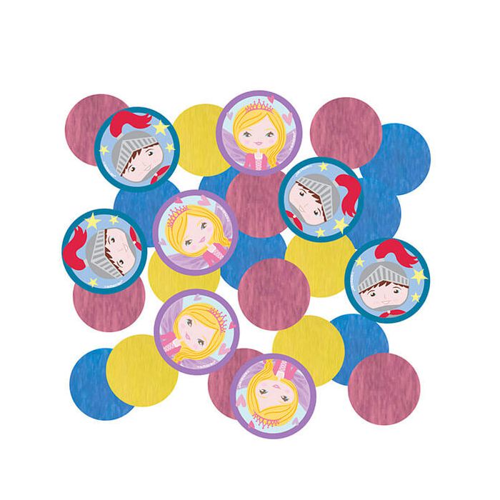 Coriandoli da tavola principessa e cavaliere pz.1 main product photo