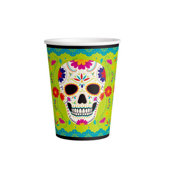 Bicchiere dia de los muertos pz.8 main product photo