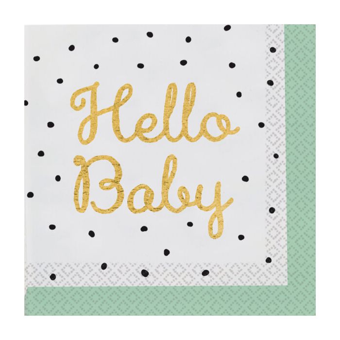 Tovaglioli Hello Baby Pz.16 main product photo