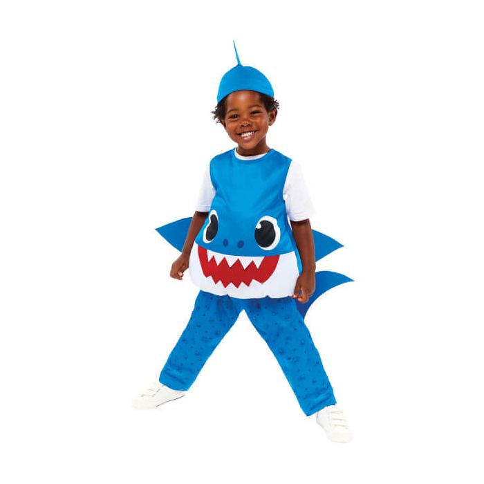 Costume Baby Shark Blu Pz.1 - 3-4 Anni - Cm.104 main product photo