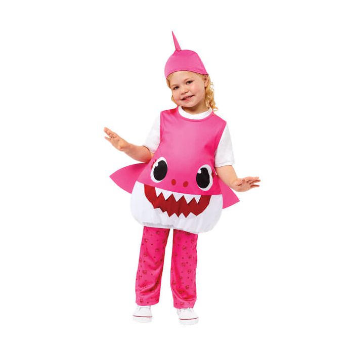 Costume Baby Shark Rosa Pz.1 - 3-4 Anni Cm.104 main product photo