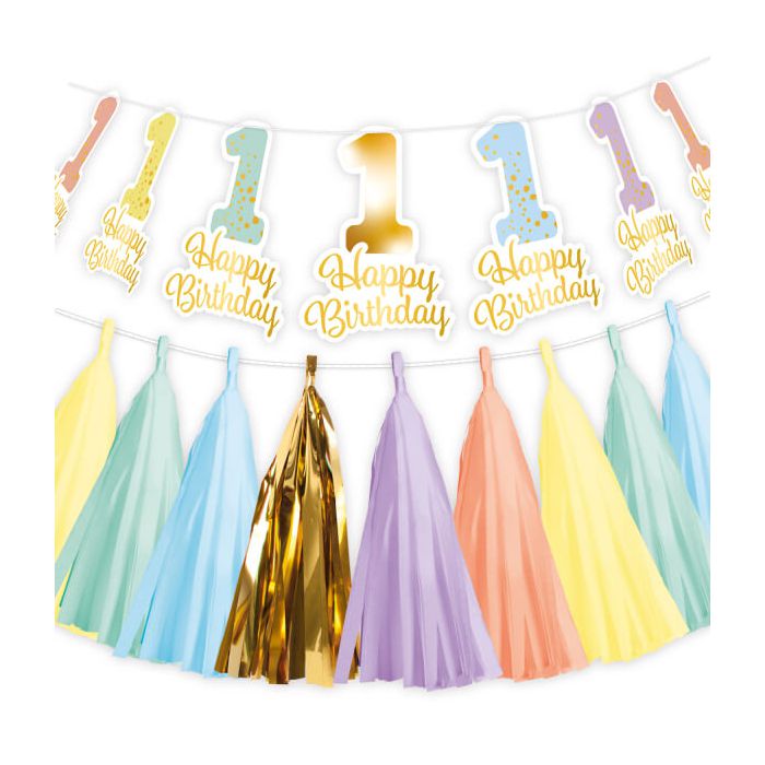 Decorazione Seggiolone 1 Compleanno Pz.1 main product photo