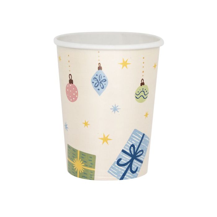Bicchieri Natale Bosco Invernale Pz.8 main product photo