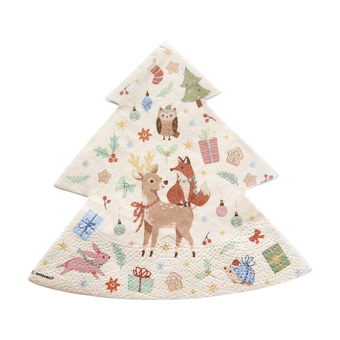 Tovaglioli Natale Bosco Invernale Pz.16 main product photo