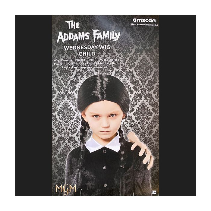 Parrucca Bambina Mercoledi Addams Pz.1 main product photo