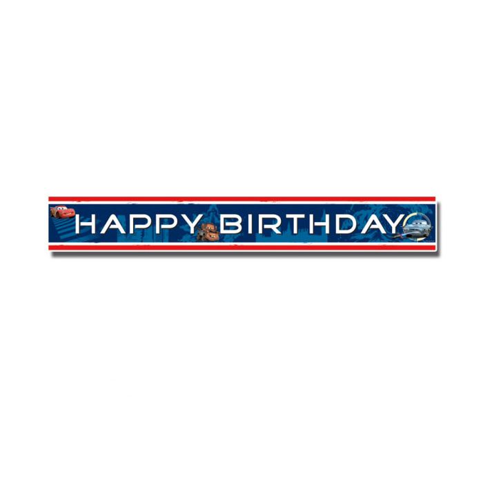 Festone Happy Birthday Cars Pz.1 Mt.4.65 main product photo