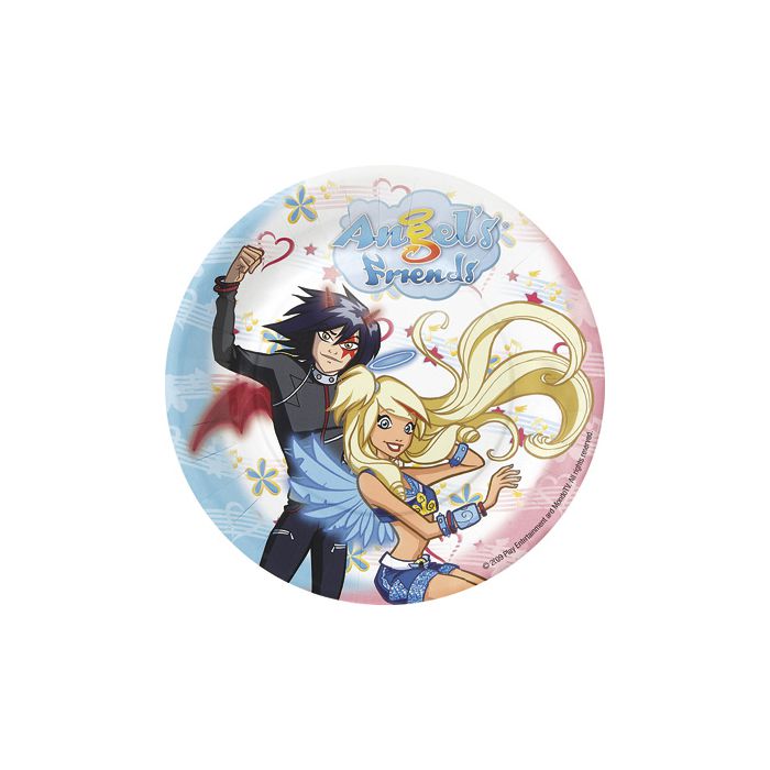 Piattini Angel's Friends Pz.8 Cm.18 main product photo