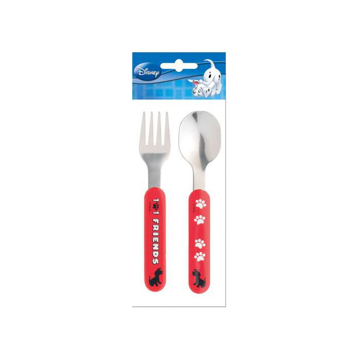 Set 2 Posate Metallo Carica Dei 101 main product photo