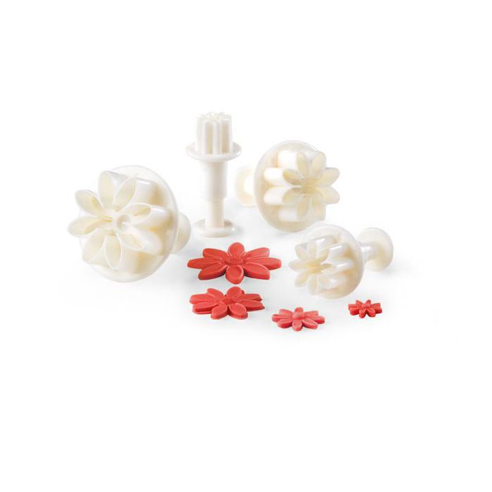 Stampo Fiore Pz.4 4 Modelli Varie Misure main product photo